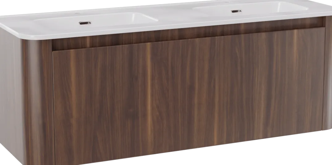 Storke Soft badkamermeubel met Kera Soft wastafel