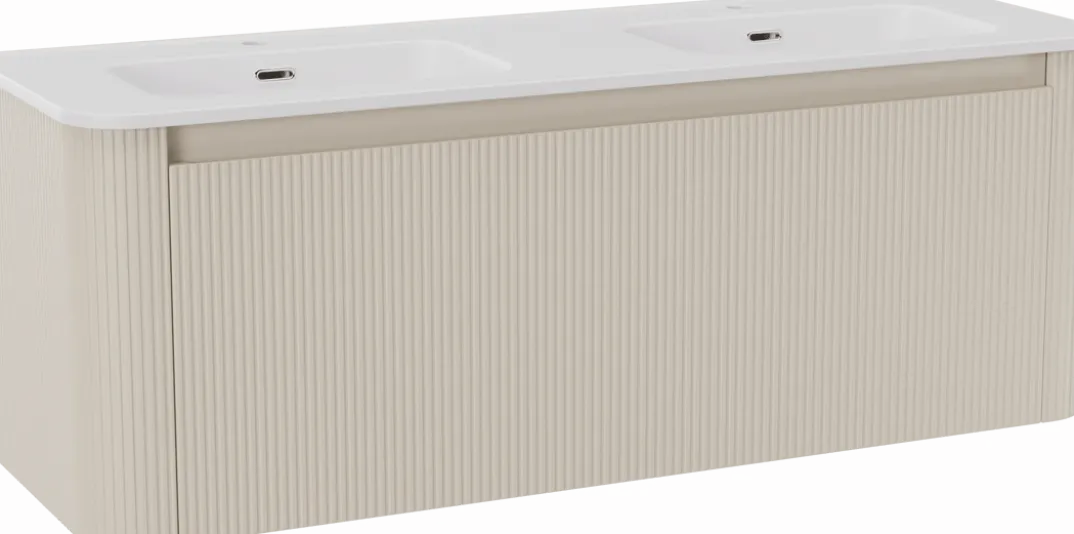 Storke Soft badkamermeubel met Kera Soft wastafel