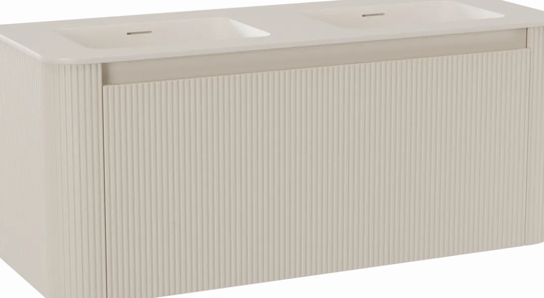 Storke Soft badkamermeubel met Mata Soft wastafel