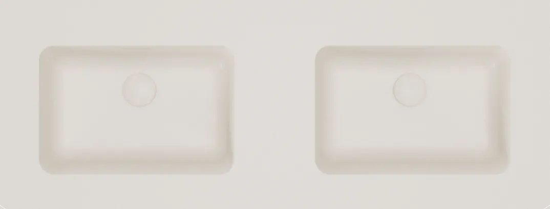 Storke Soft badkamermeubel met Mata Soft wastafel