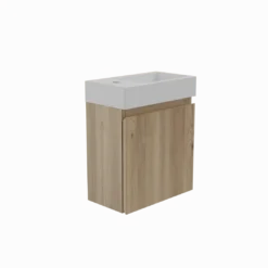 Storke Square toiletmeubel met Vida wastafel
