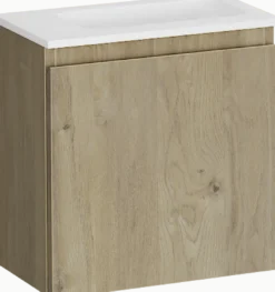 Storke Square toiletmeubel met Fina wastafel