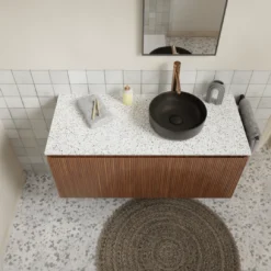 Storke Tavola wastafelblad voor waskom(men)