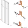 Vipera Torci thermostatische radiatorkraan
